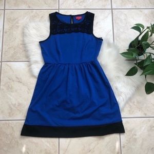 Elle Royal Blue Shift Dress